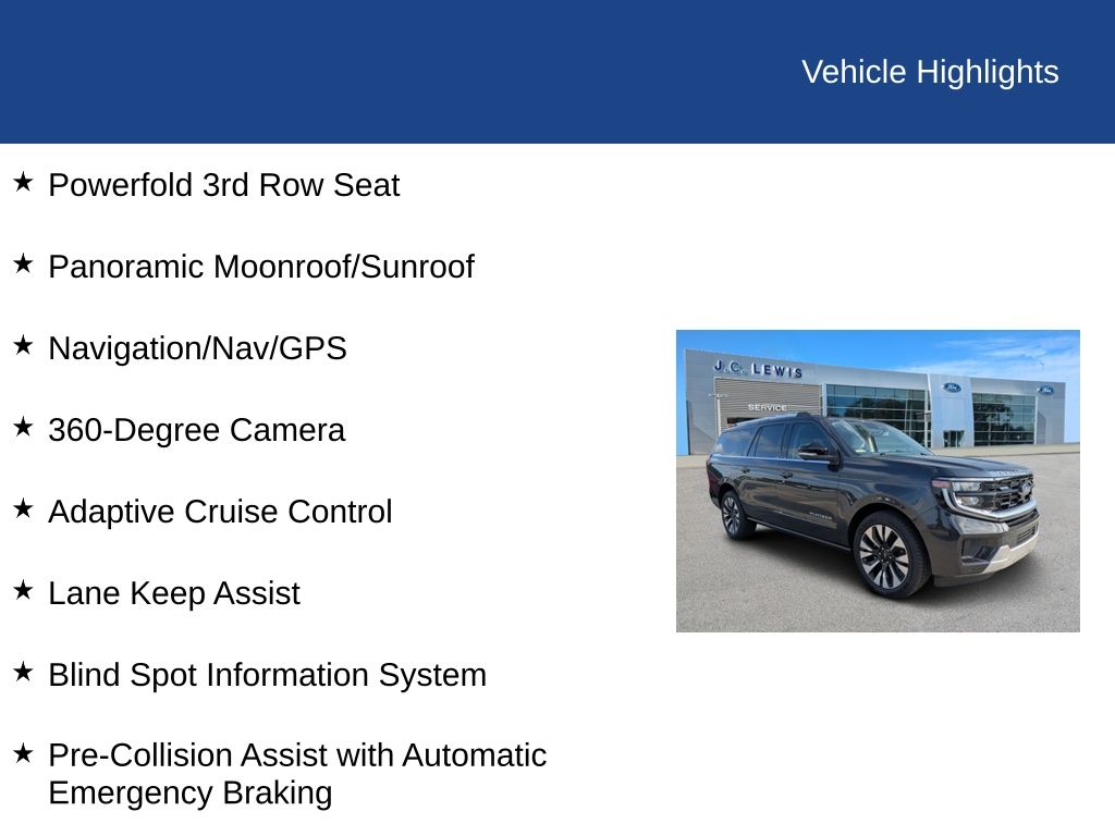 2025 Ford Expedition Platinum MAX