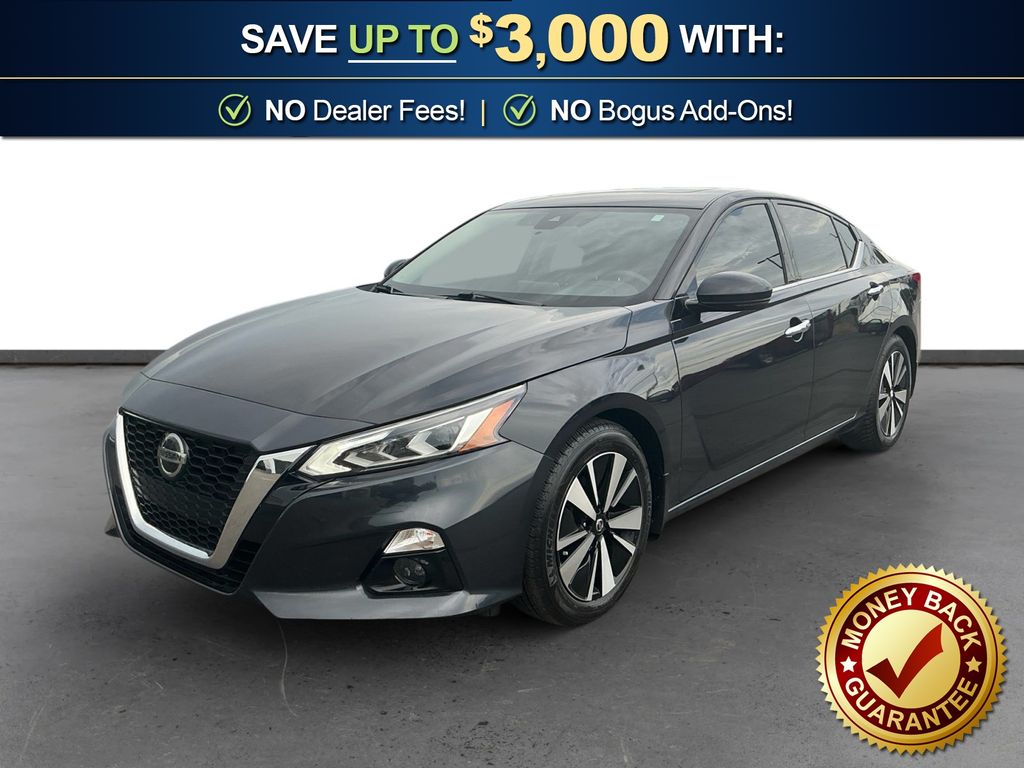 Storm Blue Metallic 2021 Nissan Altima 2.5 SL FWD Sedan Front-Wheel Drive Continuously Variable Transmission