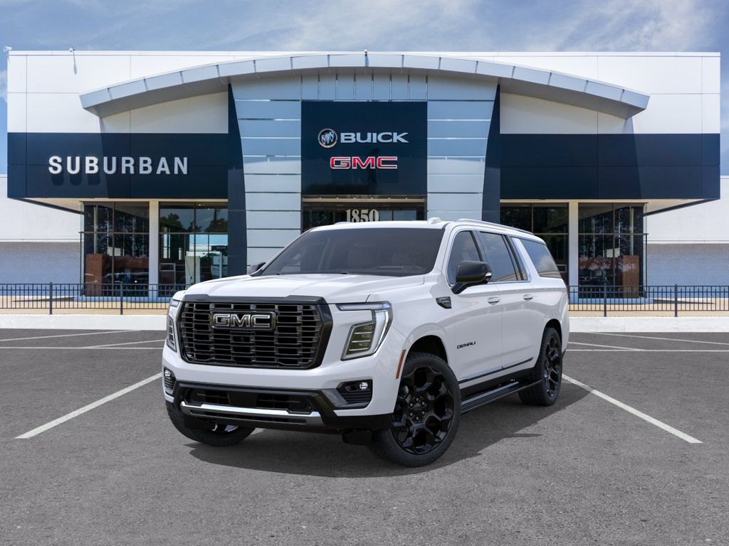 Glacier White Tricoat 2026 GMC Yukon XL SUV / Crossover Four-Wheel Drive 