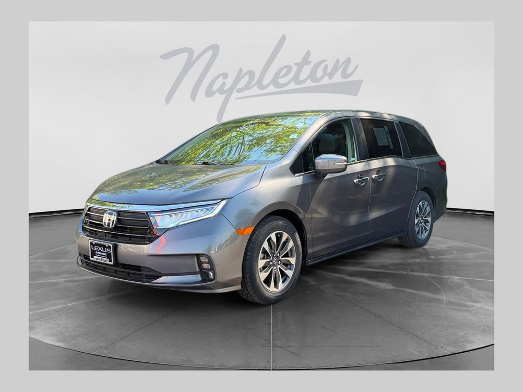 Gray 2023 Honda Odyssey Minivan Front-Wheel Drive Automatic