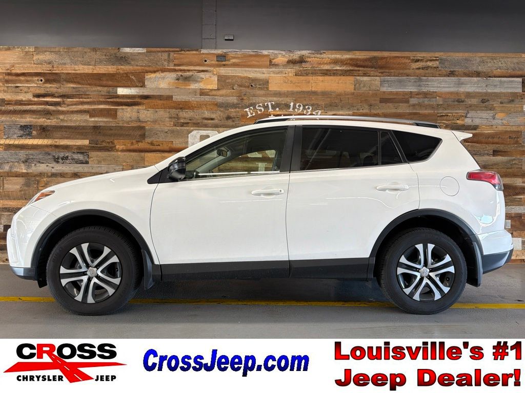Super White 2018 Toyota RAV4 SUV / Crossover All-Wheel Drive 6-Speed Automatic