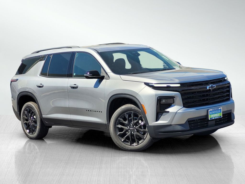 Sterling Gray Metallic 2026 Chevrolet Traverse SUV / Crossover Four-Wheel Drive 8-Speed Automatic