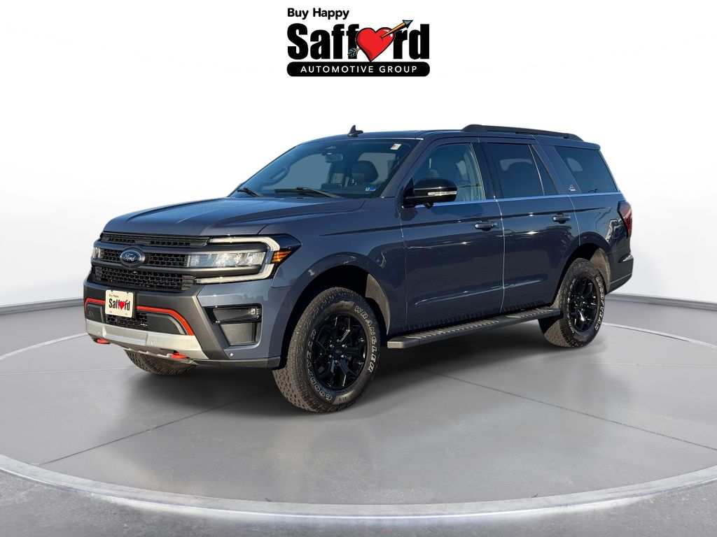 Blue Metallic 2023 Ford Expedition SUV / Crossover Four-Wheel Drive Automatic