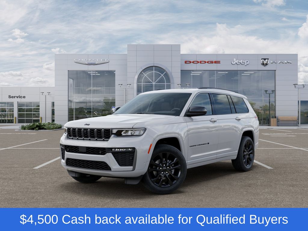 Bright White Clearcoat 2026 Jeep Grand Cherokee L SUV / Crossover Four-Wheel Drive 8-Speed Automatic