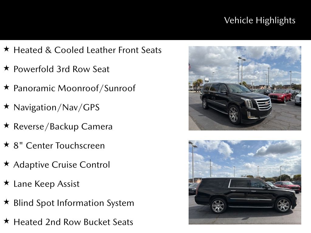 2020 Cadillac Escalade ESV 2WD Premium Luxury