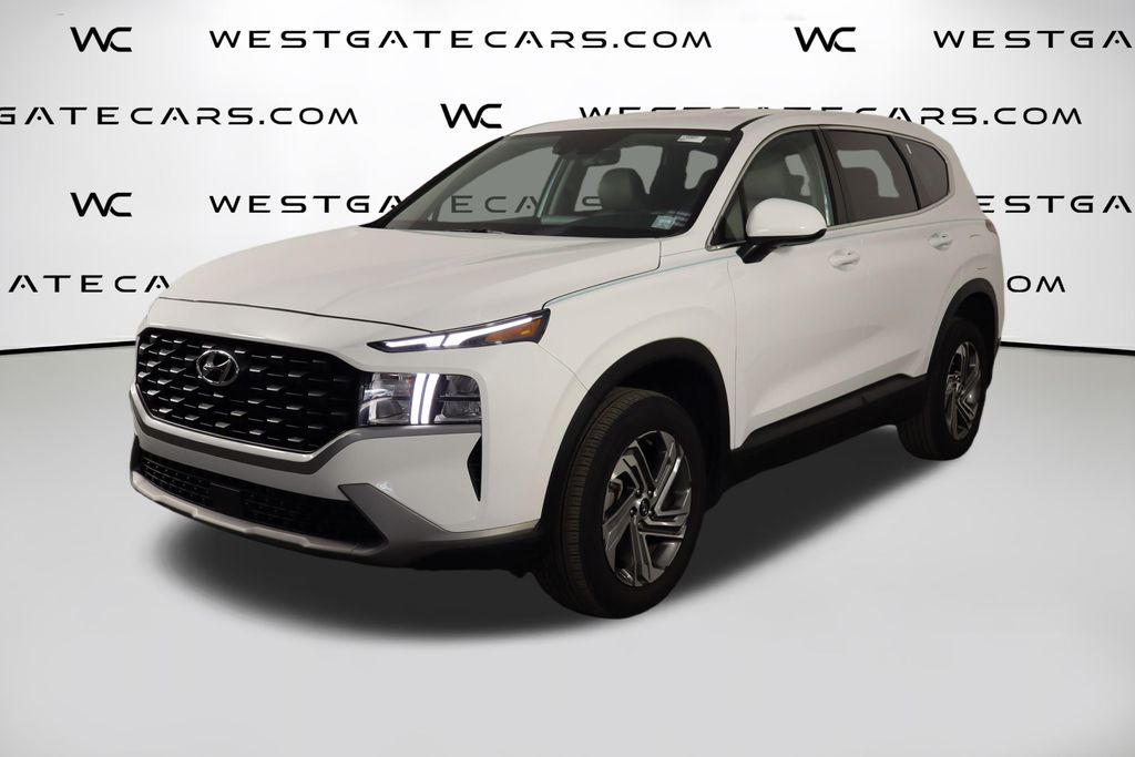 Serenity White Pearl 2023 Hyundai Santa Fe SUV / Crossover All-Wheel Drive 8-Speed Automatic