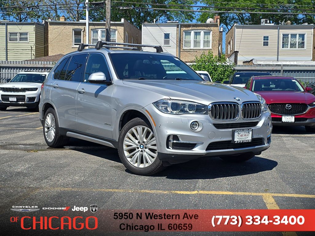 Glacier Silver Metallic 2017 BMW X5 xDrive35i AWD SUV / Crossover All-Wheel Drive 8-Speed Automatic