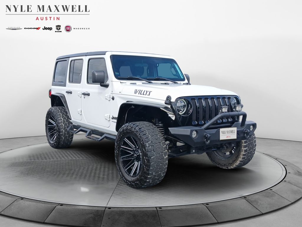 Used Car 2021 Jeep Wrangler  Unlimited Willys For Sale Under $30,000 In Austin, Texas