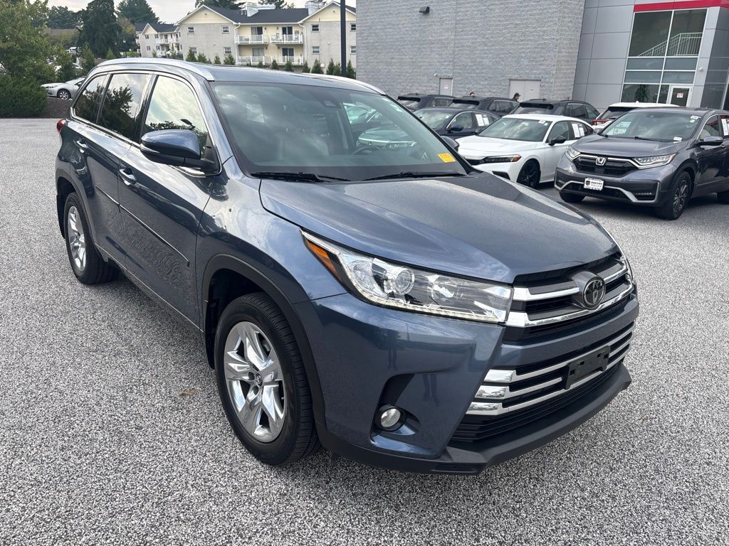 Used 2017 Blue Toyota Limited image 2
