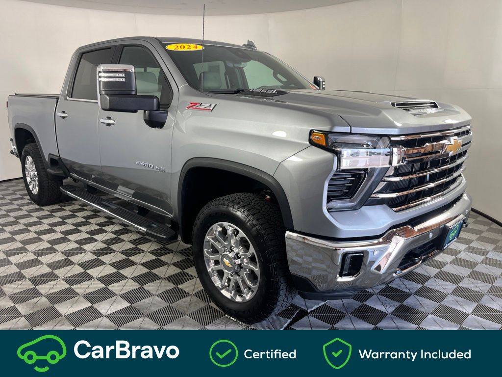 Sterling Gray Metallic 2024 Chevrolet Silverado 2500HD Pickup Truck Four-Wheel Drive Automatic