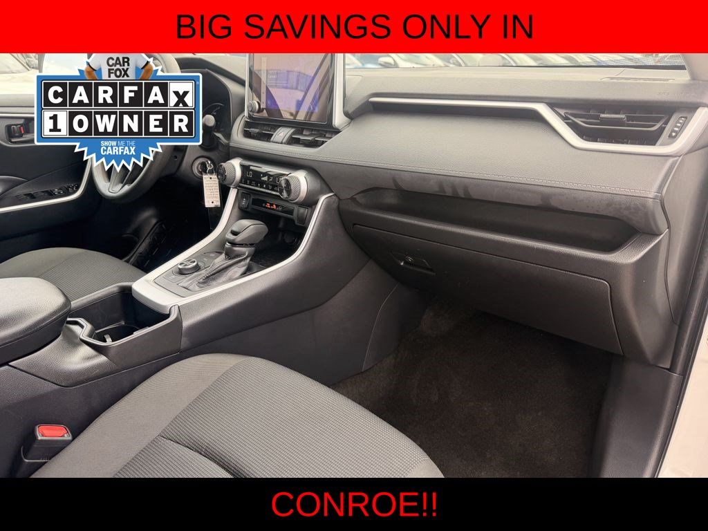 2024 Toyota RAV4 Hybrid LE White at Don McGill Toyota