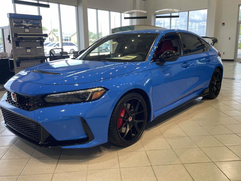 Black (Obsidian) 2026 Honda Civic Type R FWD Hatchback Front-Wheel Drive 6-Speed Manual