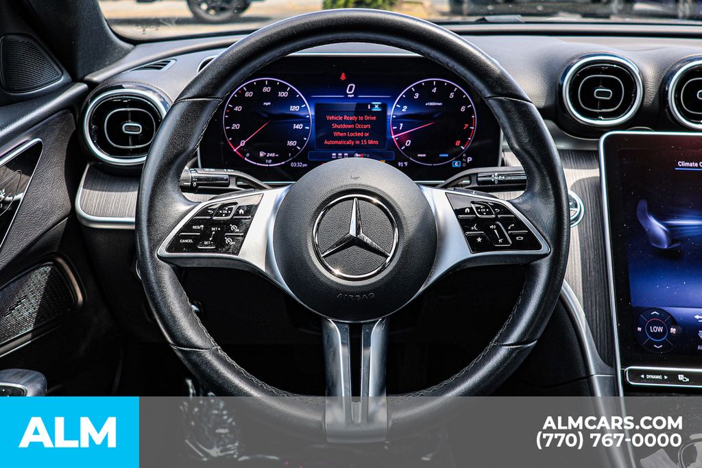 Used 2025 Black Mercedes-Benz C 300 image 30