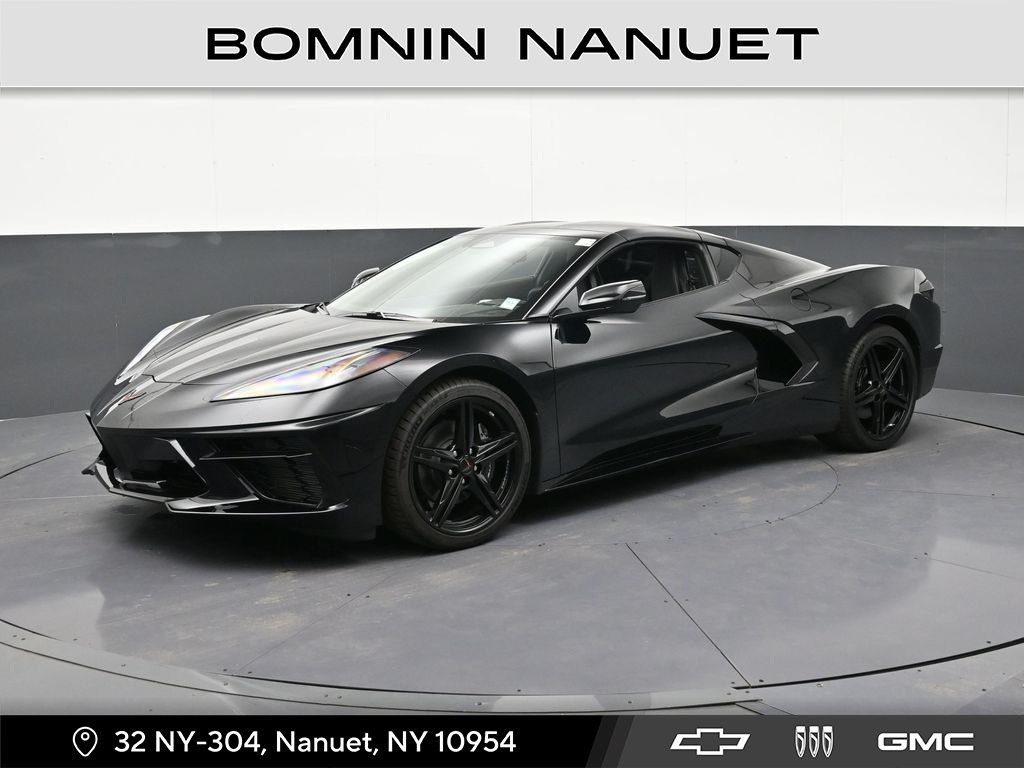 Black 2026 Chevrolet Corvette Stingray 1LT Coupe RWD Coupe Rear-Wheel Drive 8-Speed Dual Clutch