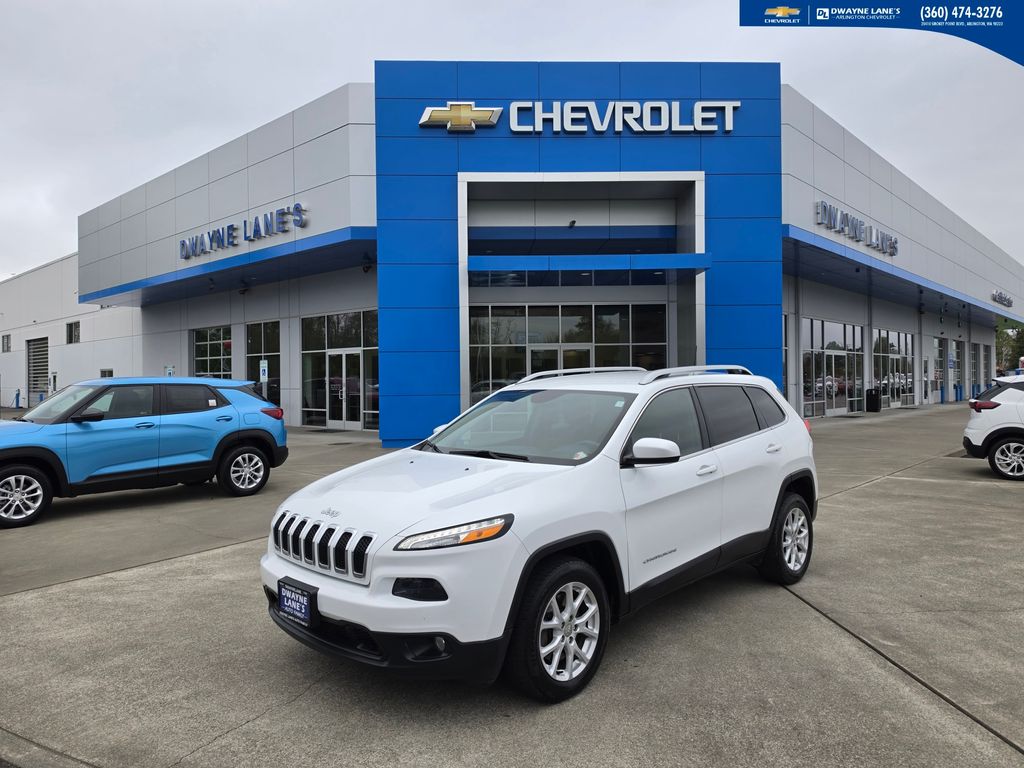 Bright White Clearcoat 2017 Jeep Cherokee Latitude FWD SUV / Crossover Front-Wheel Drive 9-Speed Automatic