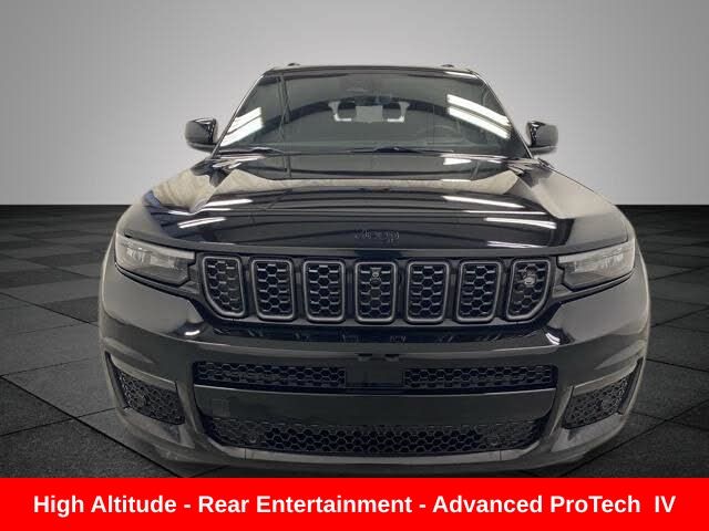 Diamond Black Crystal Pearlcoat 2023 Jeep Grand Cherokee L Summit 4WD SUV / Crossover Four-Wheel Drive 8-Speed Automatic