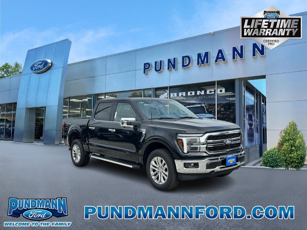 Black Metallic 2026 Ford F-150 Pickup Truck Four-Wheel Drive Automatic