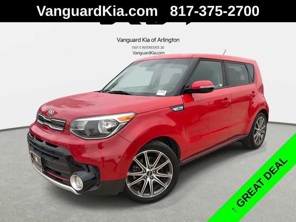 Inferno Red 2019 Kia Soul ! FWD Wagon Front-Wheel Drive 7-Speed Automatic
