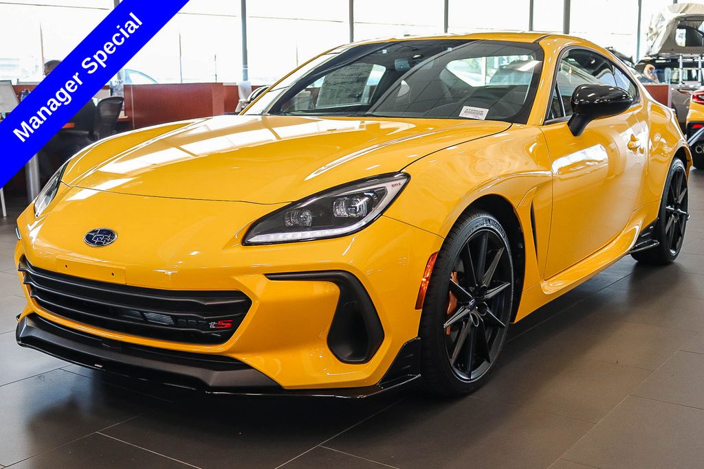 Yellow 2026 Subaru BRZ Series.Yellow RWD Coupe Rear-Wheel Drive 6-Speed Manual