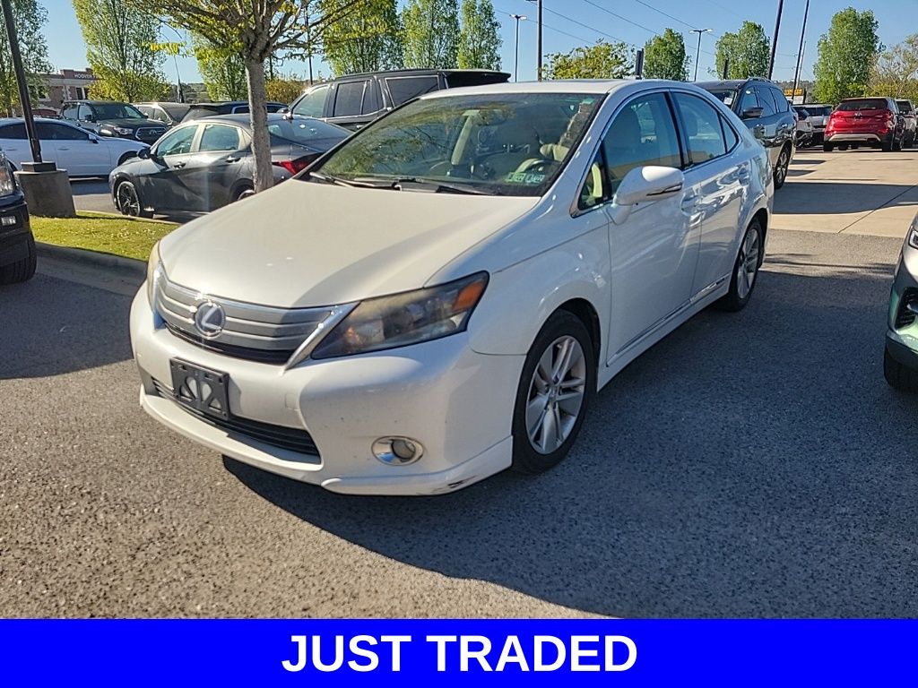 Starfire Pearl 2010 Lexus HS 250h FWD Sedan Front-Wheel Drive Continuously Variable Transmission