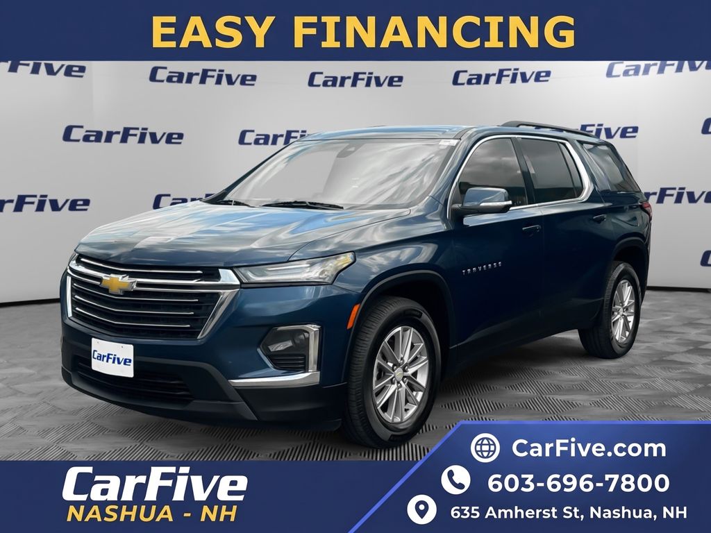 Northsky Blue Metallic 2023 Chevrolet Traverse SUV / Crossover Four-Wheel Drive 9-Speed Automatic