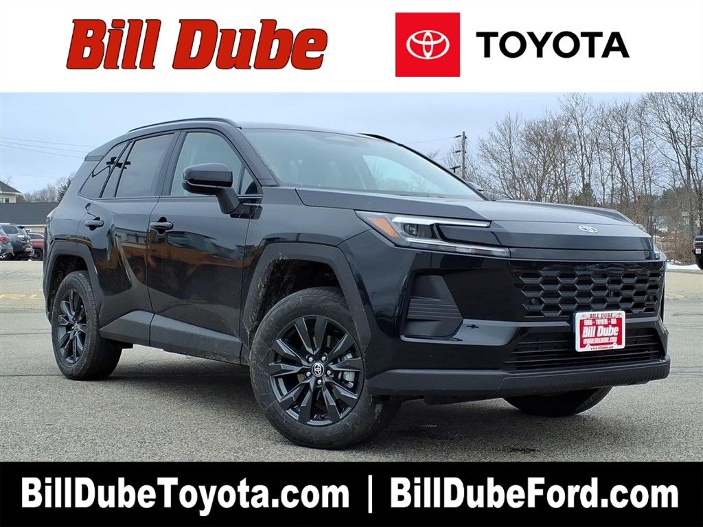 Midnight Black Metallic 2026 Toyota RAV4 SUV / Crossover All-Wheel Drive Continuously Variable Transmission