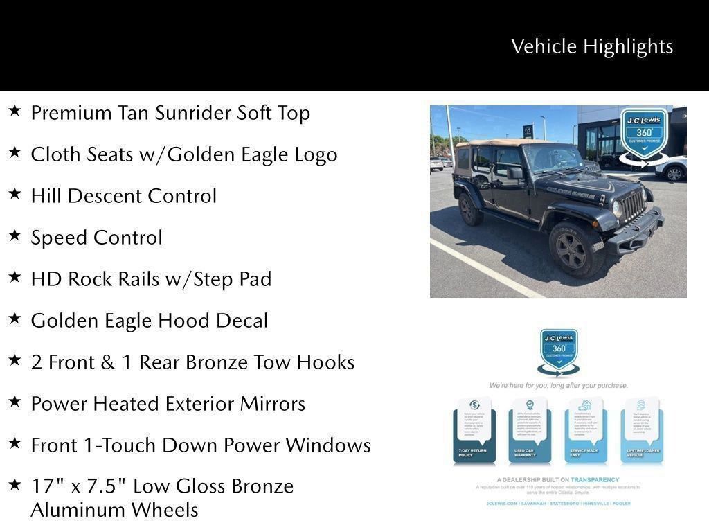 2018 Jeep Wrangler JK Unlimited Sport