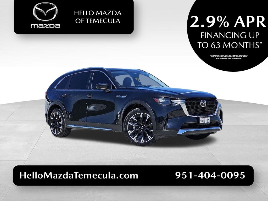 Jet Black Mica 2024 Mazda CX-90 PHEV Premium AWD SUV / Crossover All-Wheel Drive 8-Speed Automatic
