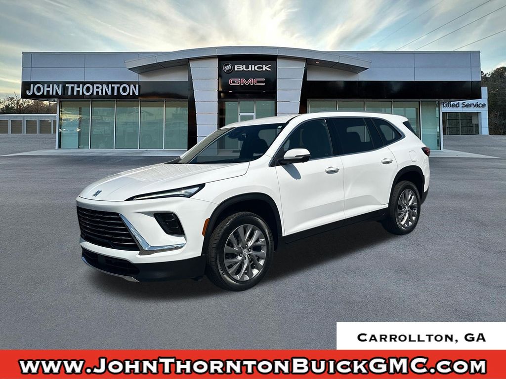 Summit White 2025 Buick Enclave SUV / Crossover Front-Wheel Drive 8-Speed Automatic