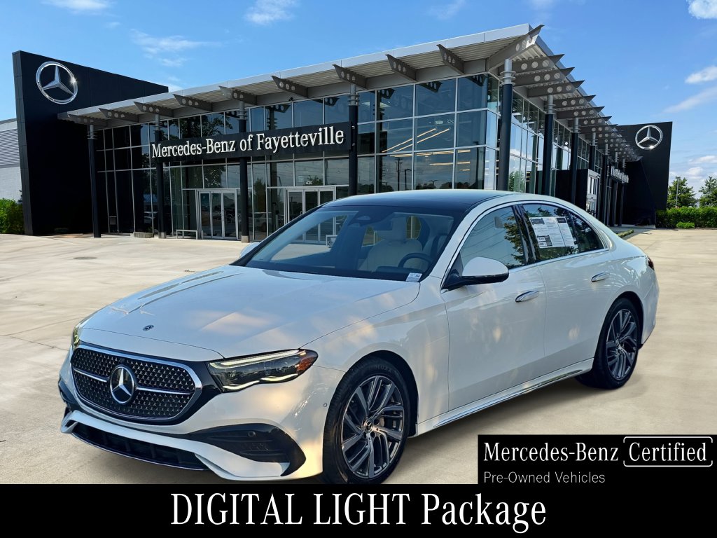 Polar White 2024 Mercedes-Benz E-Class Sedan All-Wheel Drive 9-Speed Automatic