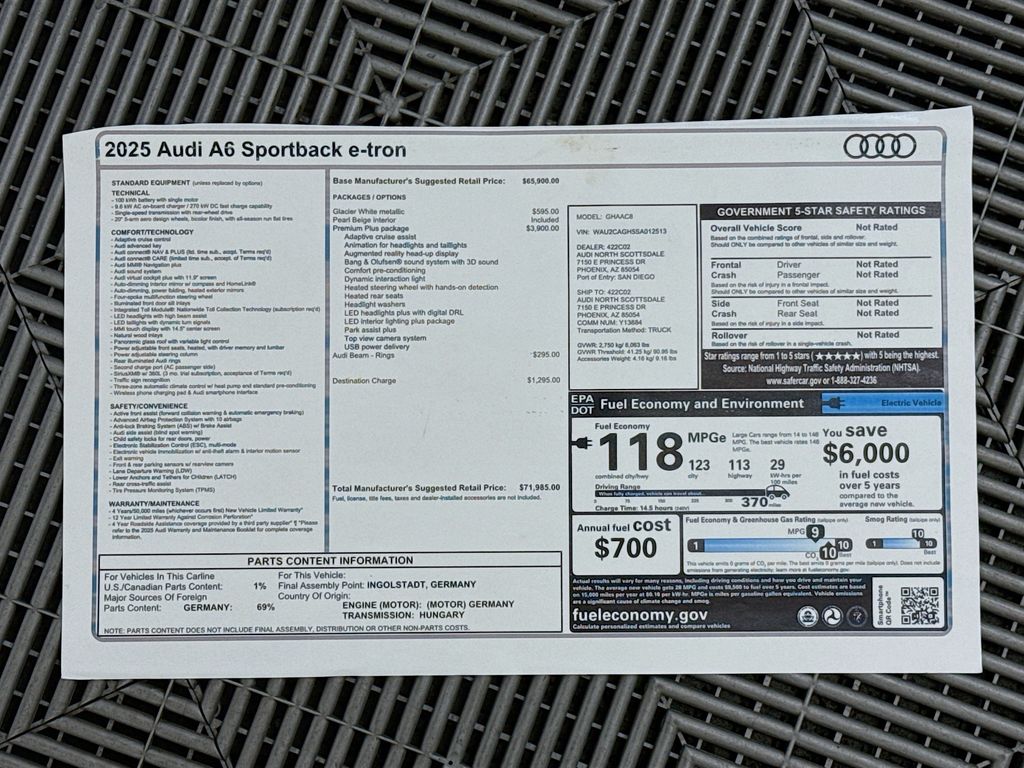 Thumbnail: 2025 Audi A6 - 9
