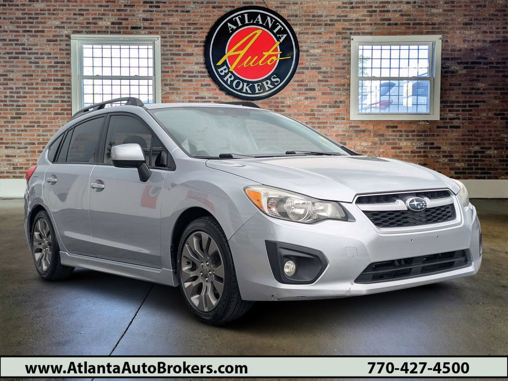 Ice Silver Metallic 2014 Subaru Impreza Hatchback All-Wheel Drive Continuously Variable Transmission