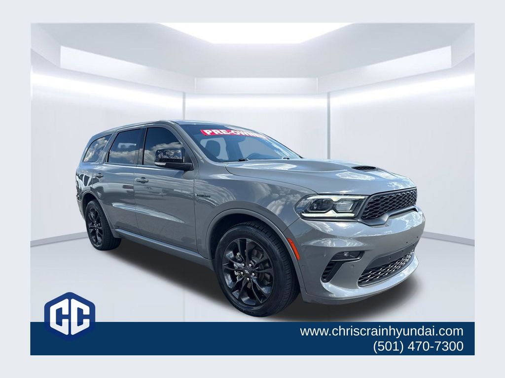 Gray Clearcoat 2022 Dodge Durango SUV / Crossover All-Wheel Drive 8-Speed Automatic