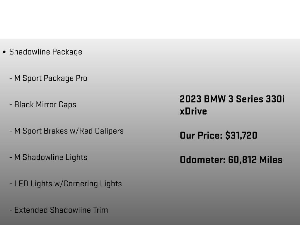 2023 BMW 3 Series 330i xDrive - 11