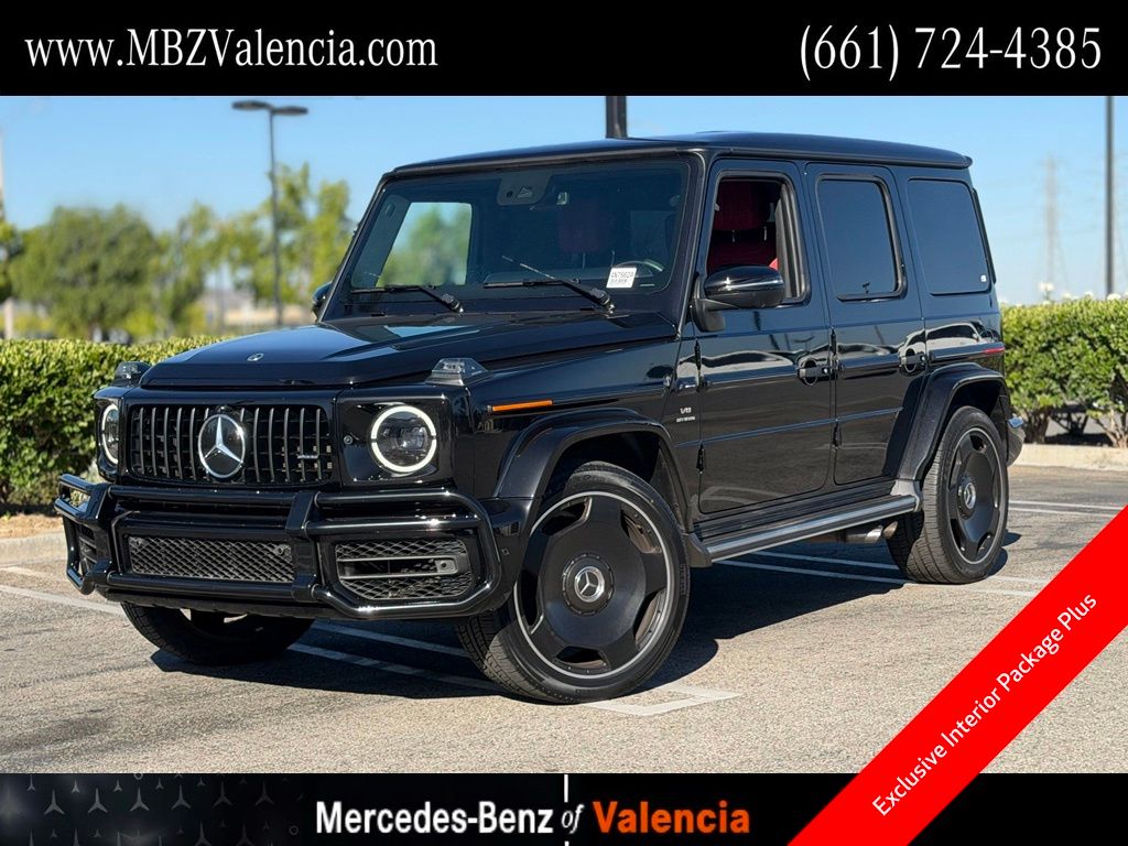 Obsidian Black Metallic 2023 Mercedes-Benz G-Class SUV / Crossover All-Wheel Drive 9-Speed Automatic