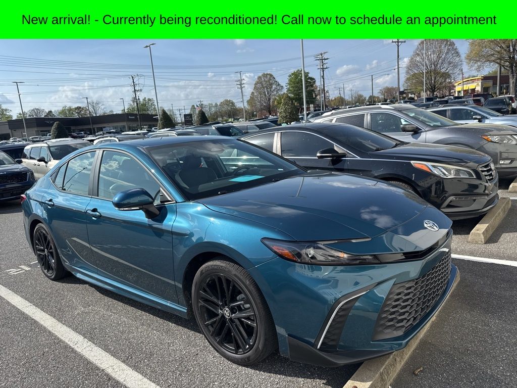 Ocean 2025 Toyota Camry SE FWD Sedan Front-Wheel Drive Continuously Variable Transmission