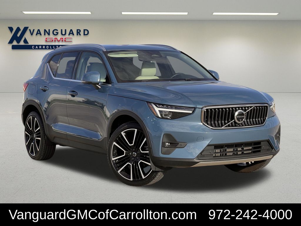 Blue Metallic 2024 Volvo XC40 SUV / Crossover All-Wheel Drive Automatic