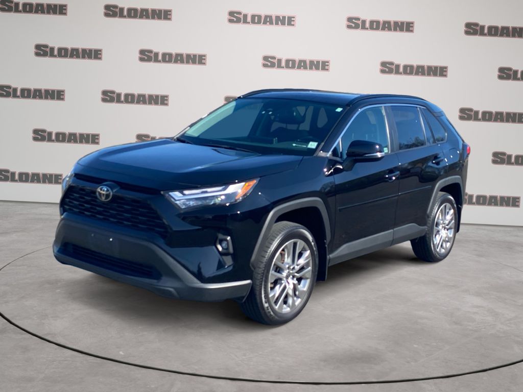 Midnight Black Metallic 2023 Toyota RAV4 XLE Premium AWD SUV / Crossover All-Wheel Drive 8-Speed Automatic