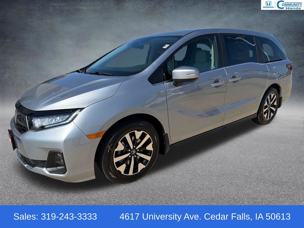 Solar Silver Metallic 2026 Honda Odyssey Minivan Front-Wheel Drive Automatic