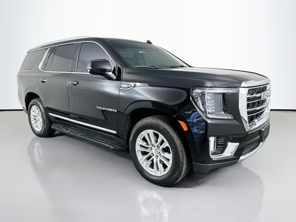 Onyx Black 2022 GMC Yukon SUV / Crossover Four-Wheel Drive