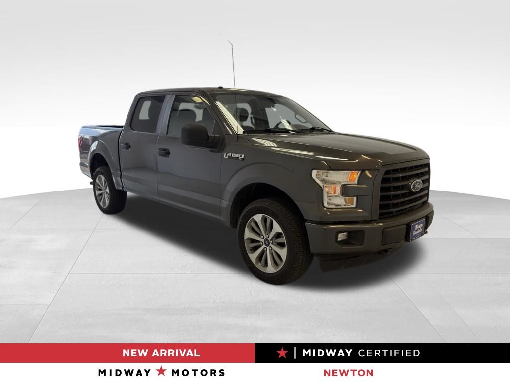 Gray (Magnetic) 2017 Ford F-150 Pickup Truck Four-Wheel Drive 6-Speed Automatic
