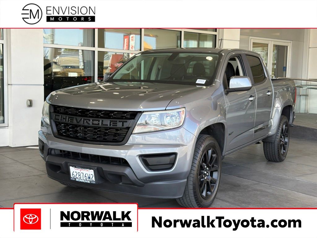 Gray (Steel Metallic) 2019 Chevrolet Colorado Pickup Truck 4X2 8-Speed Automatic