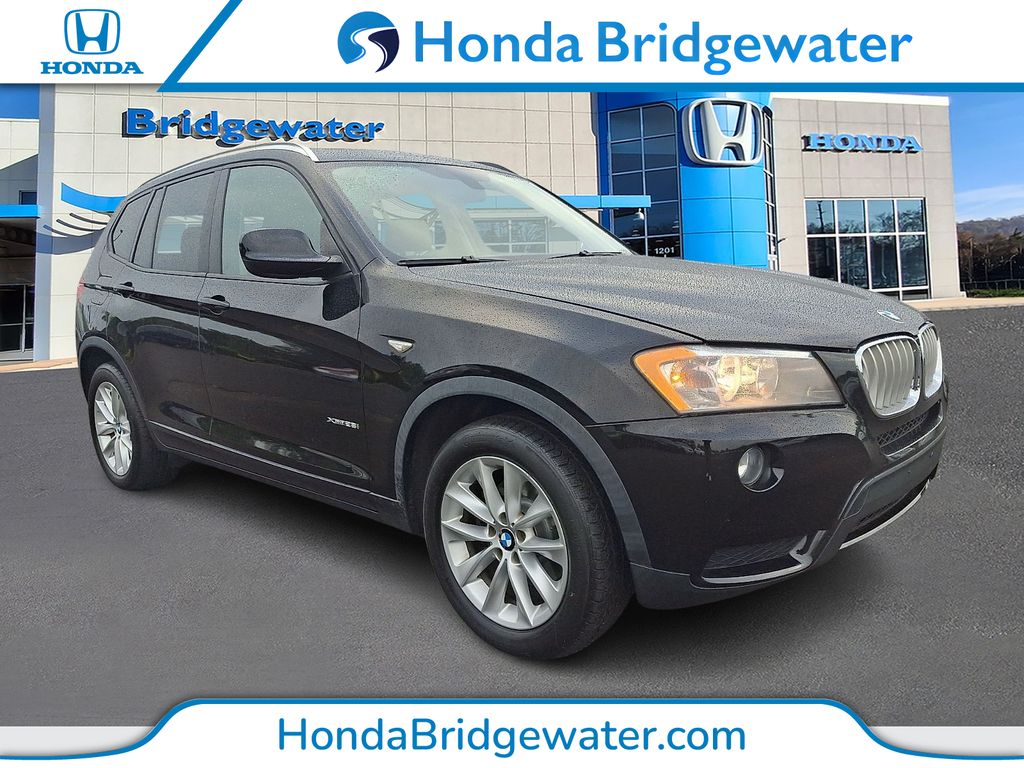 Jet Black 2014 BMW X3 SUV / Crossover All-Wheel Drive 8-Speed Automatic