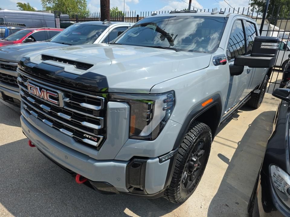 Thunderstorm Gray 2025 GMC Sierra 2500HD Pickup Truck Four-Wheel Drive Automatic