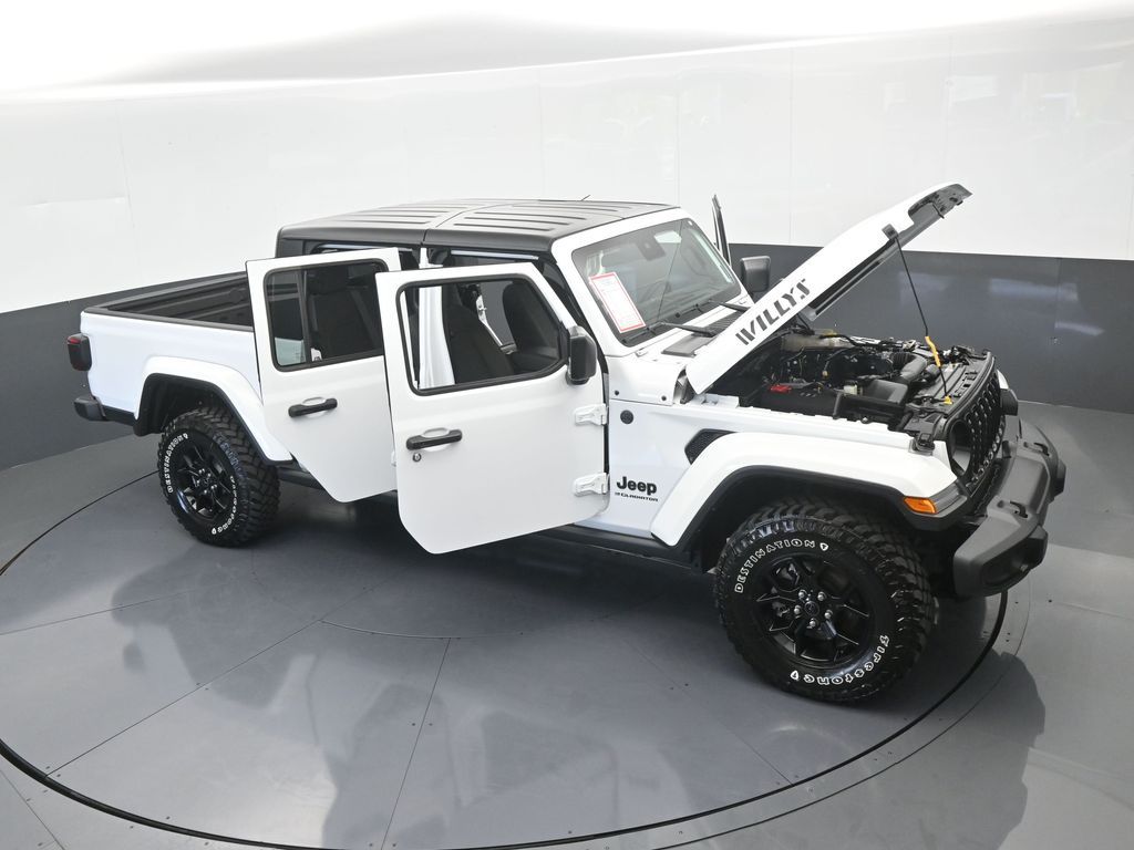 Used 2024 Bright White Clearcoat Jeep Willys image 74