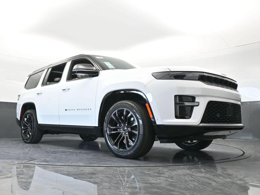 New 2026 Bright White Clearcoat Jeep Summit Obsidian image 63