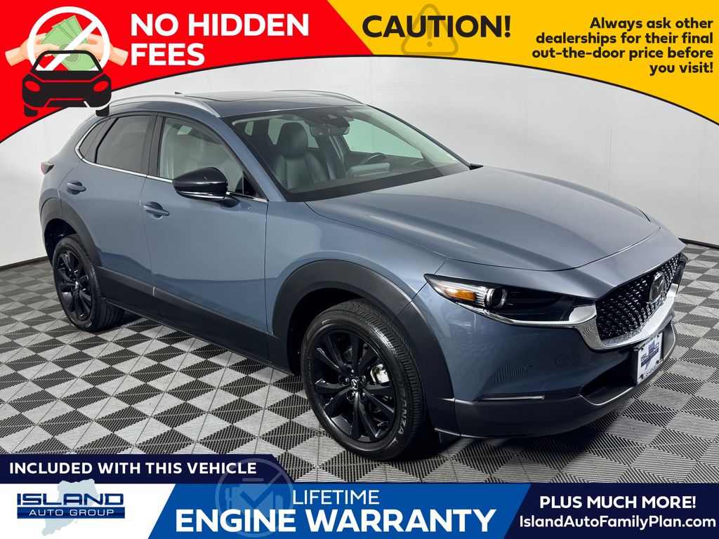 Polymetal Gray Metallic 2023 Mazda CX-30 2.5 S Turbo Premium AWD SUV / Crossover All-Wheel Drive 6-Speed Automatic