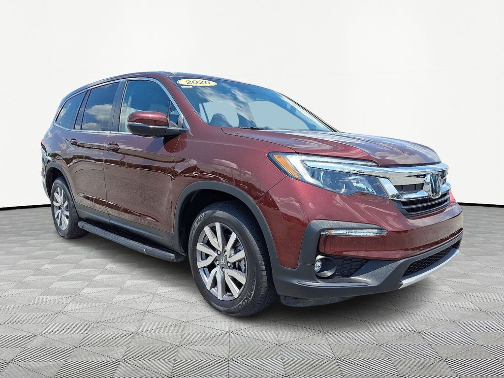 Red 2020 Honda Pilot SUV / Crossover All-Wheel Drive 6-Speed Automatic