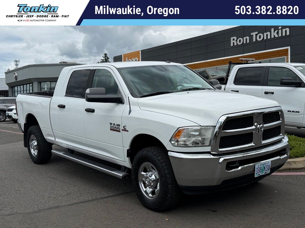 Bright White Clearcoat 2013 RAM 2500 SLT Mega Cab 4WD Pickup Truck Four-Wheel Drive 6-Speed Automatic