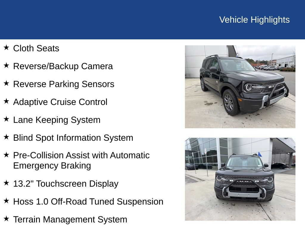 2025 Ford Bronco Sport Big Bend